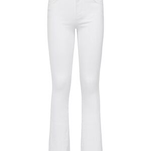 L'AGENCE Flare White Jeans